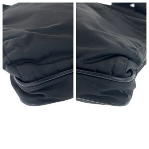 PRADA Tessuto Triangle Black Nylon Shoulder Bag Crossbody - Picture 2 of 8